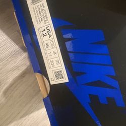 Air Jordan 1 “Reimagined Royal” Size 12