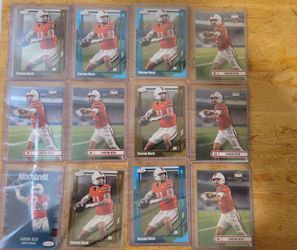 Carson Beck NFL sports cards