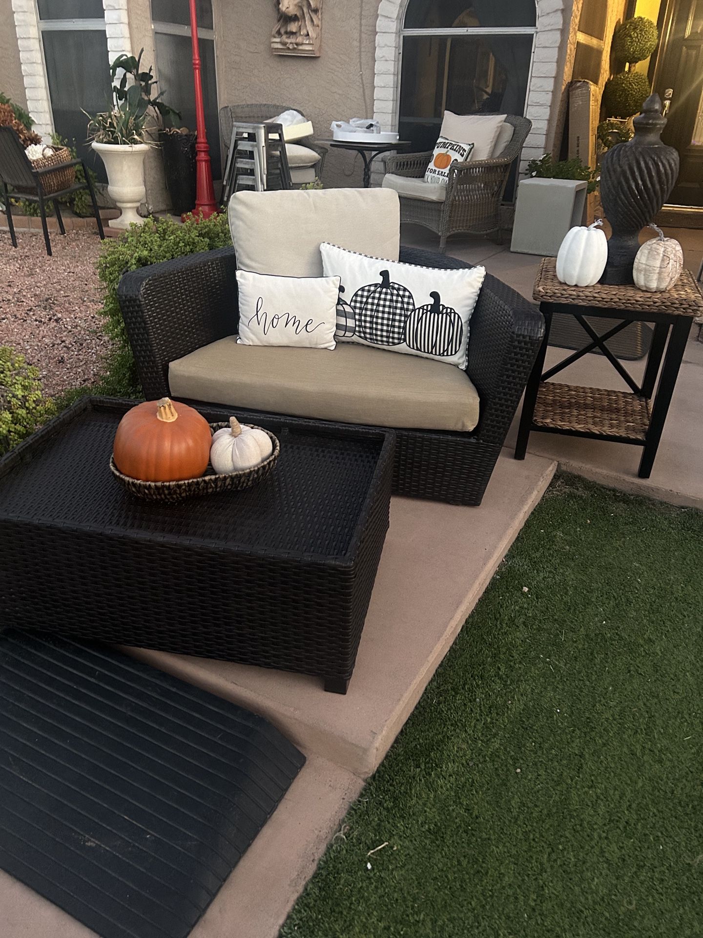 Wicker Patio Set