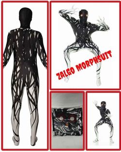 🎃Salgo Morphsuit Halloween Costume 🎃 Monstruo de sombra