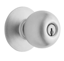 Schlage Orbit Satin Chrome Light Commercial Storeroom Door Knob @U13-102