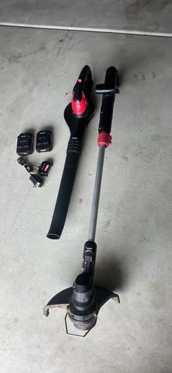 Hyper Tough trimmer and blower 20V