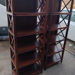 Pair Of Wood Shelves ( Cherry)
