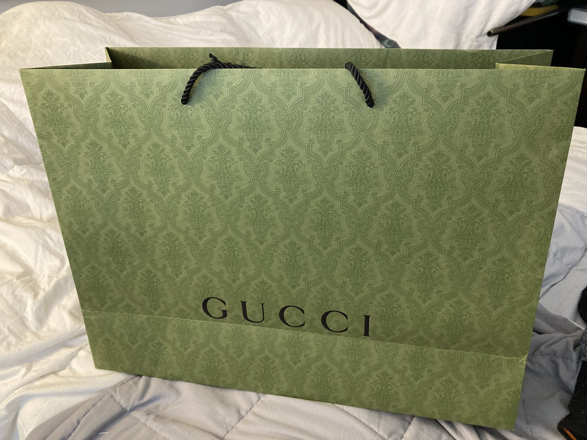 Gucci Gift Bag Large Ex Cond 