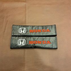 Brand Nww Honda Seat Belt Pads 