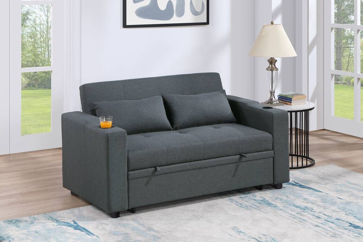 Sofa Bed ( Black Gray )
