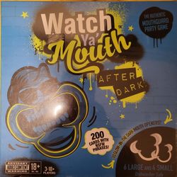 Watch Your Mouth After Dark Party Board Game