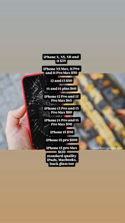 iPhone Cracked Screen