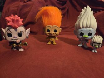 Funko Pops Troll Movie