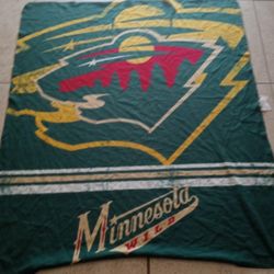NHL Minnesota Wild Blanket