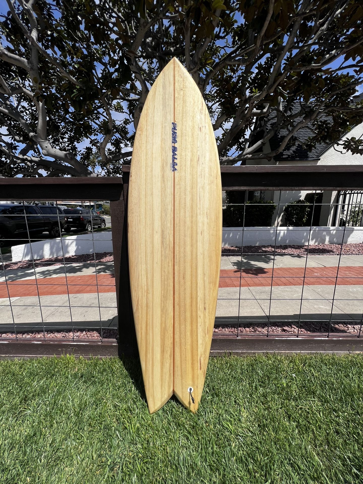Balsa Wood surfboard