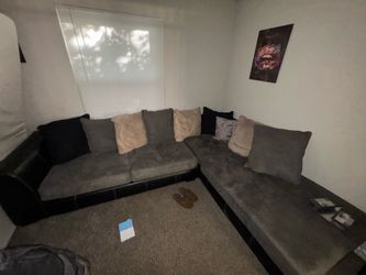 L shaped couch