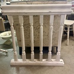 Vintage/Antique Wood 6 Spindle Porch Railing Architectural Salvage