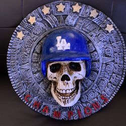 Dodger s Aztec Calendar Wall Decoration
