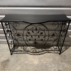 Half Entry Way Table Hallway Console Narrow Room Half-table 