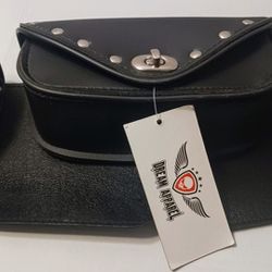 PVC Motorcycle Windshield Bag With Studs – BNWS21-PVC
