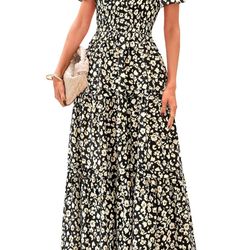 Unbranded women summer floral maxi dress