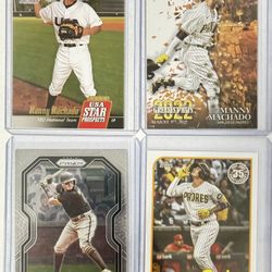 Manny Machado - San Diego Padres - 4 Card Lot