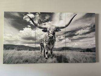 Large 3-Panel Longhorn Canvas Wall Art – Hobby Lobby