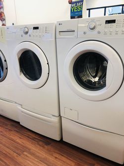 LG washer and dryer electric