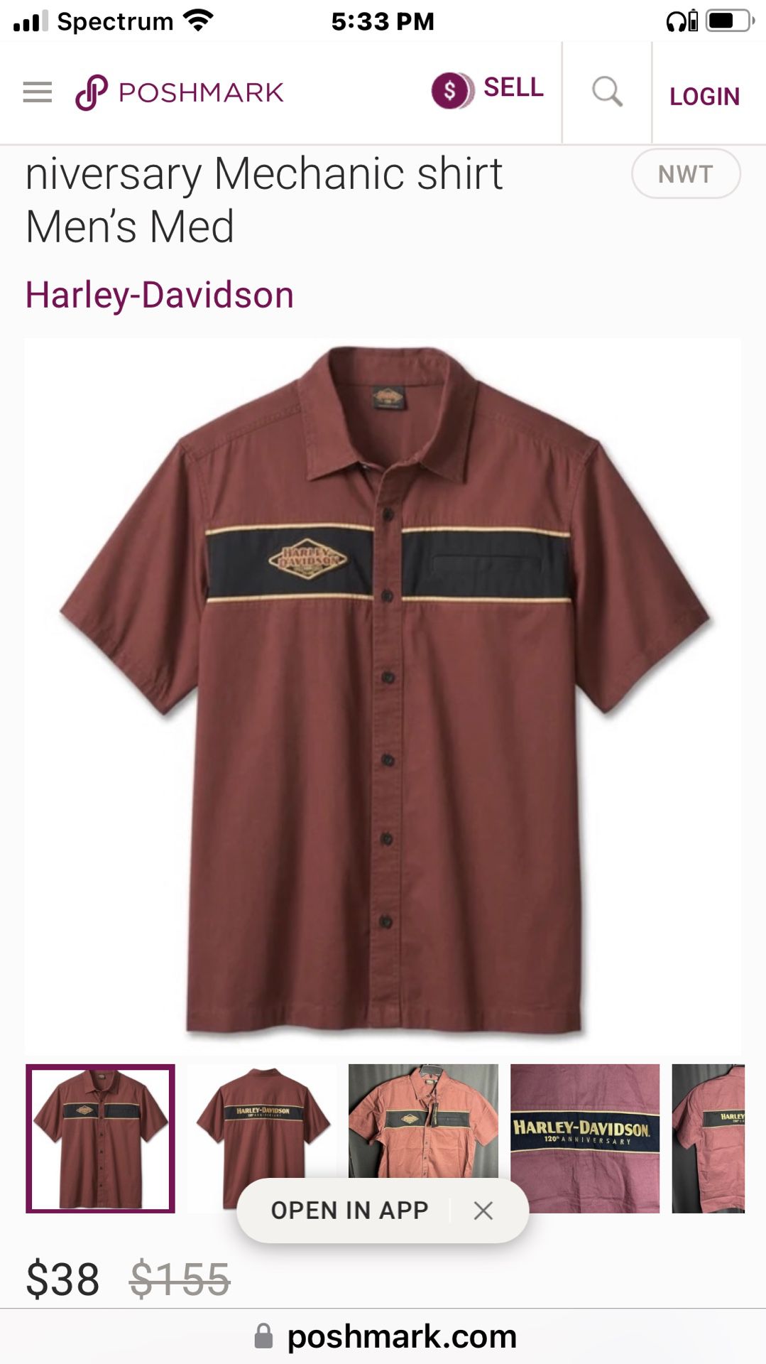 Harley Davidson Anniversary Shirt 