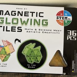STEM Magnetic Glowing Tiles