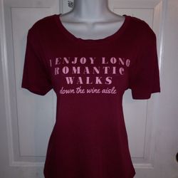 Large Maroon Top