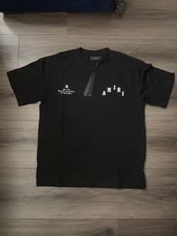 Amiri Black Graphic T-Shirt with Tags