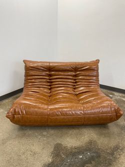 New togo style sofa double seat - New brown $1200
