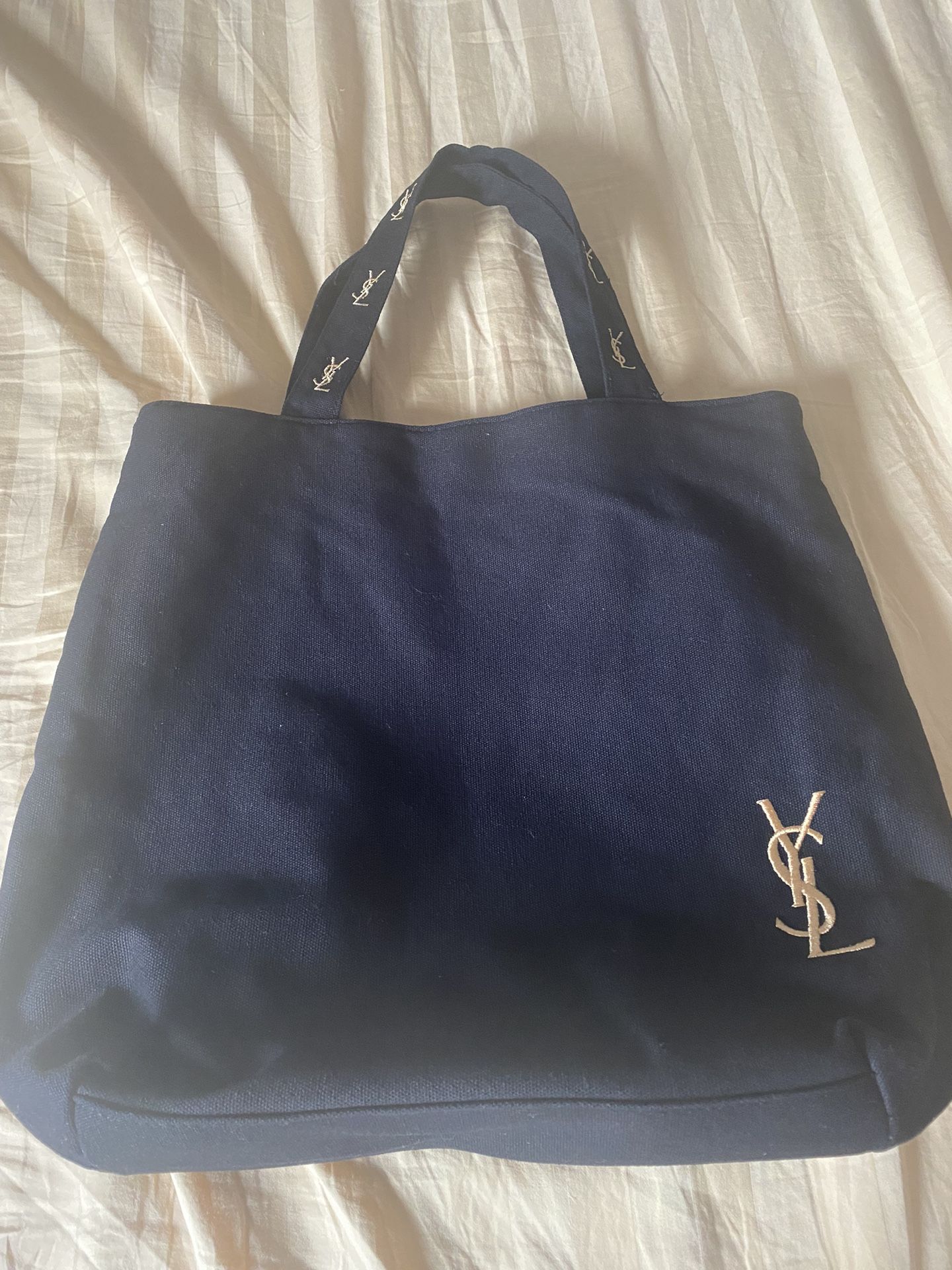 ysl canvas tote