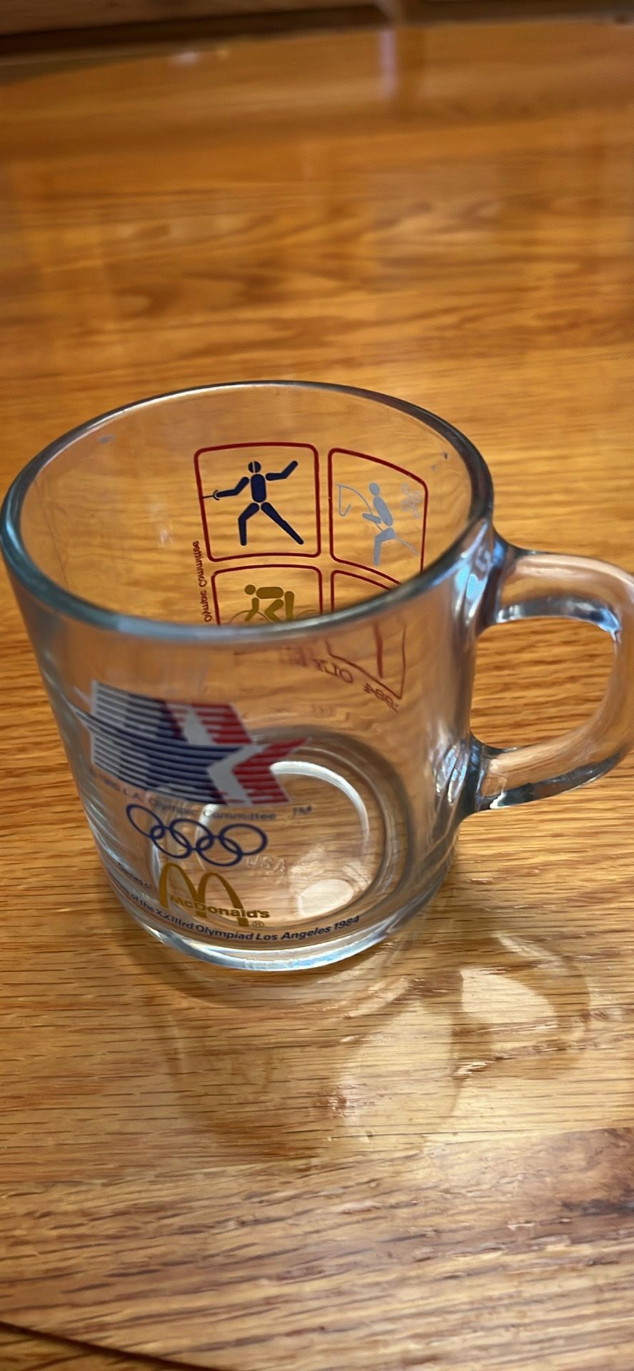 1984 Summer Olympic Glass Mug