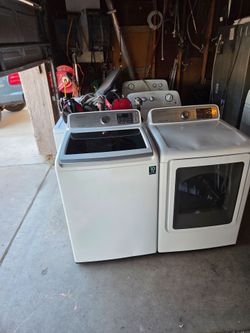 Samsung Washer And Electric Dryer Large Capacity