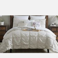 🌹Modern Threads KATE TAUPE 8 Piece King Comforter Set. New ‼️