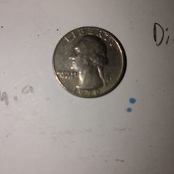 1970 Ment Mark D Filled In Quarters 