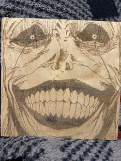 Solo Leveling Wood Engraving Decoration