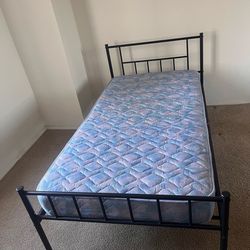 Twin Bedframe + Mattress