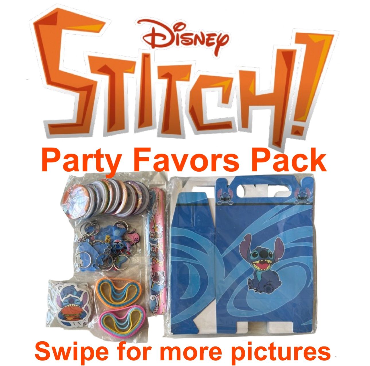 Disney Stitch Party Favors Pack