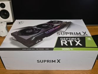 MSI GeForce RTX 3090 Ti Suprim X GPU