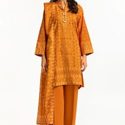 Pakistani Brand 3 Piece Summer Suit 