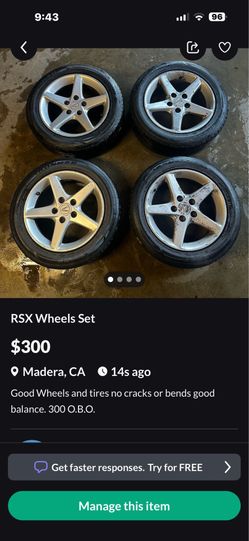 Acrua Rsx Wheel Set
