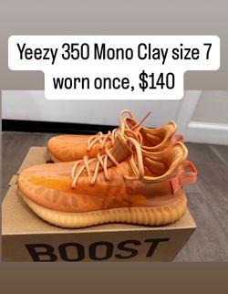 Yeezy 350 Mono clay Size 7