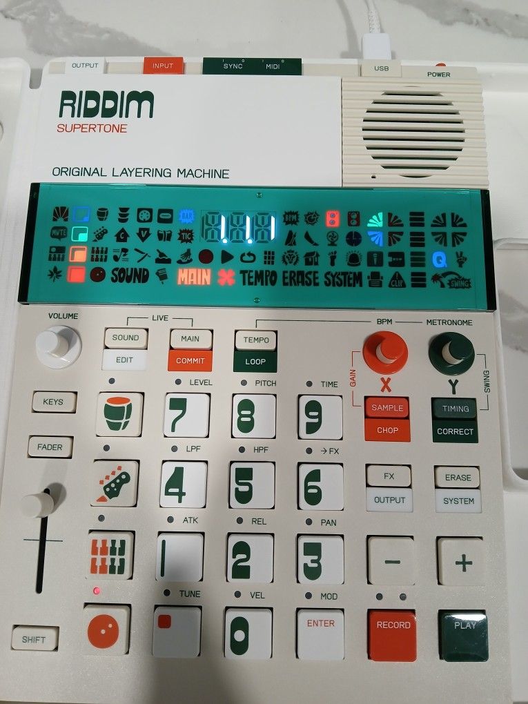 Teenage Engineering EP-40 Riddim Supertone Sampler Groovebox Open Box Condition $300 Or Trades 