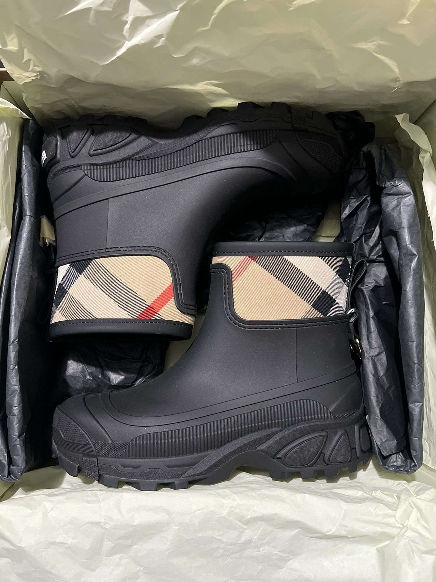 Burberry Rubber Rain Boots