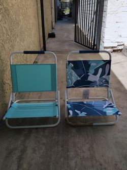 Beach chairs