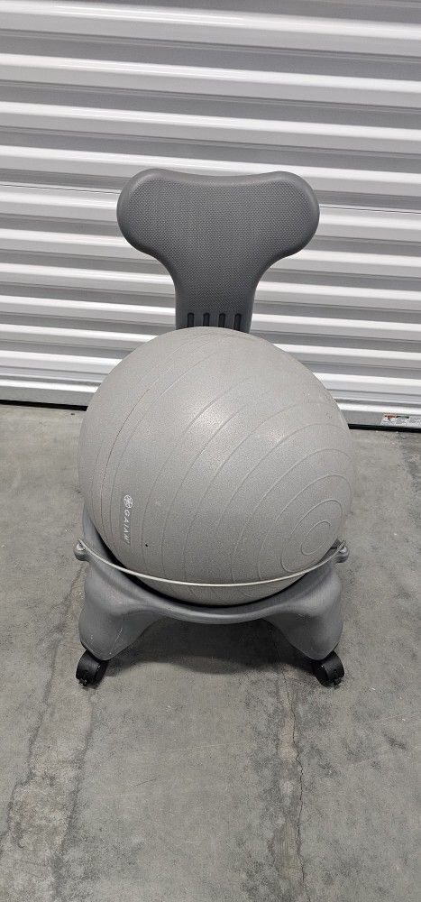 Exercise Ball Chair Rolling