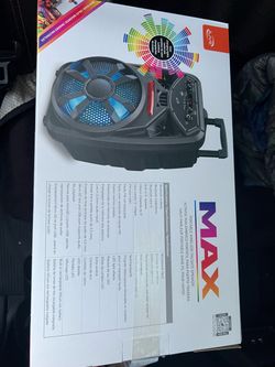 iLive MAX Portable Wireless Tailgate Speaker
