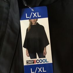 Poncho  32  Degrees  New With Tags