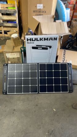 HULKMAN Solva Solar Panel 100W (Solid Black)