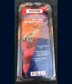 Duralast Battery Cable DT472B