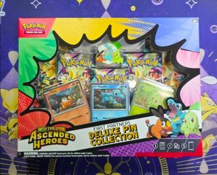 Pokémon AH First Partners Deluxe Pin Collection Box
